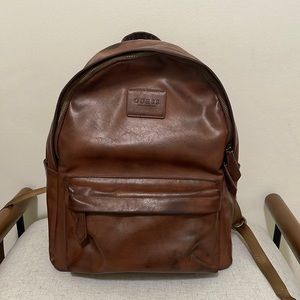 Guess faux leather backpack